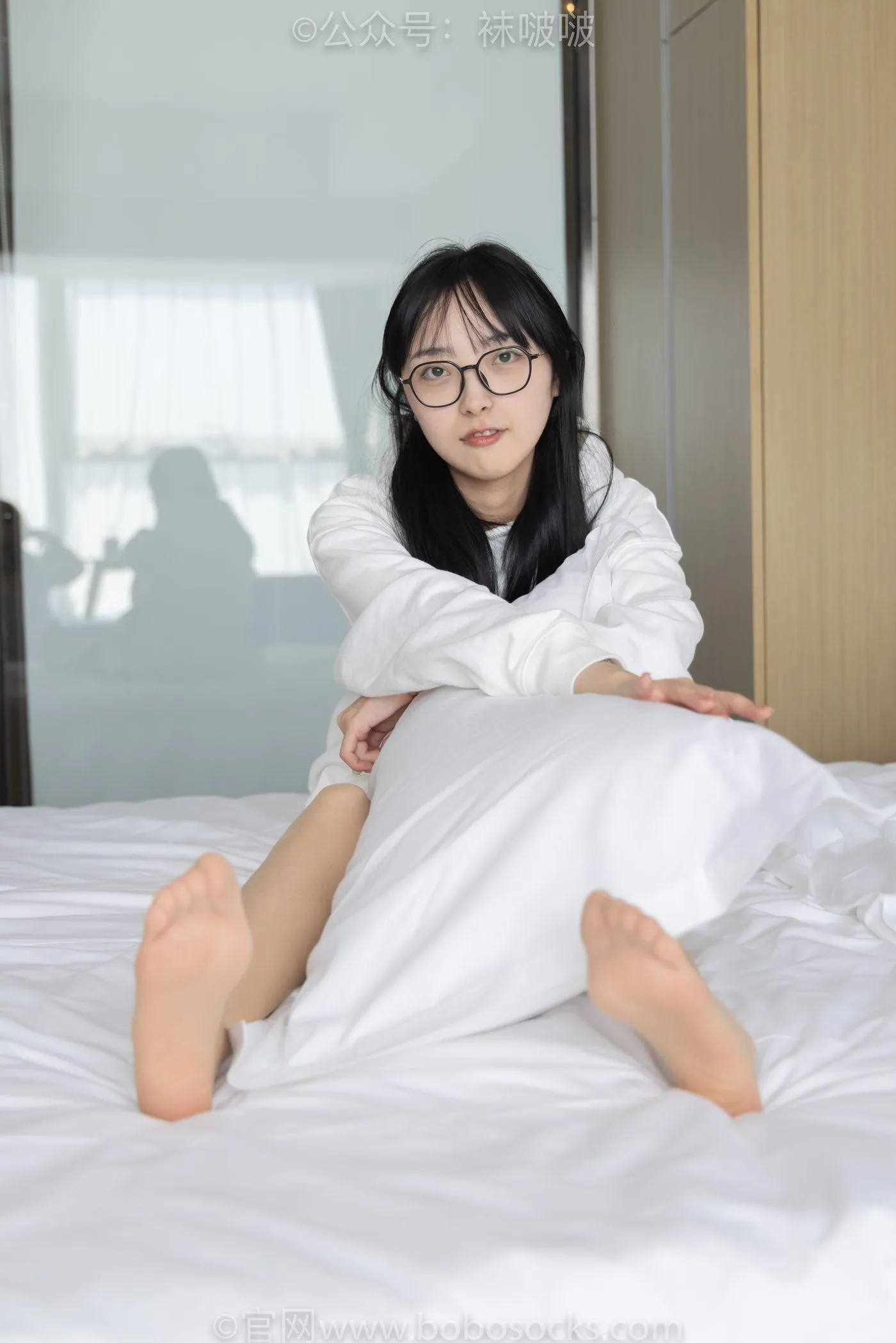 [BoBoSocks袜啵啵]NO.058 稚予-贝壳头、肉丝 [143P]插图9
